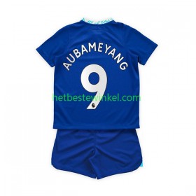 Chelsea Aubameyang 9 Voetbalshirts Kind Thuis 2022-23(+ Korte broeken)